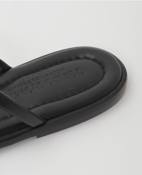 【CORSO ROMA9/コルソローマ】サンダル（402-A） 詳細画像 ブラック 6