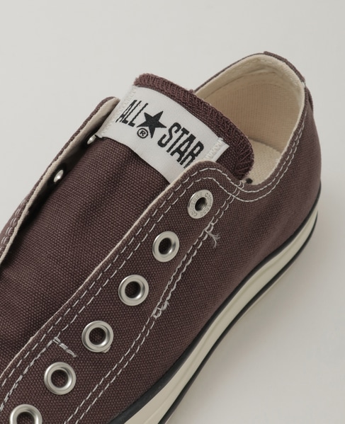 【CONVERSE/コンバース】ALL STAR SLIP N OX 詳細画像 ブラウン 7