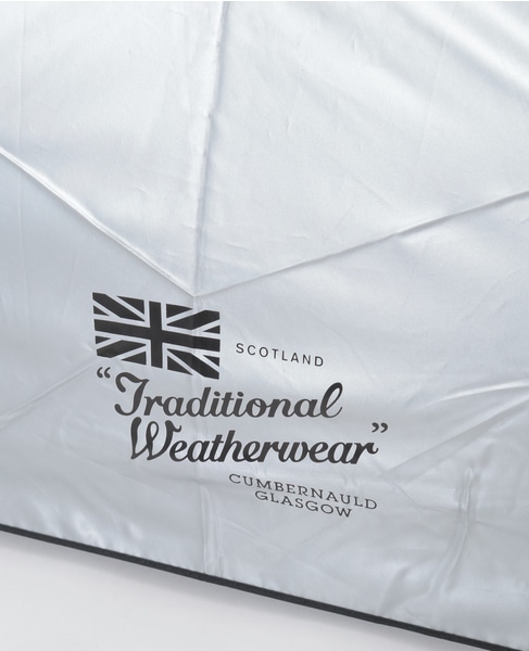 【Traditional Weatherwear/トラディショナルウェザーウェア】LIGHT WEIGHT UMBRELLA 詳細画像 シルバー 3