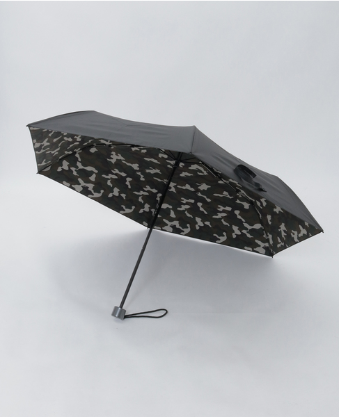 【Traditional Weatherwear/トラディショナルウェザーウェア】LIGHT WEIGHT UMBRELLA（LEOPARD） 詳細画像 ブラック 2