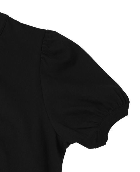 【Bilitis dix-sept ans/ビリティス・ディセッタン】Enchantee T-shirt 詳細画像 ブラック 4