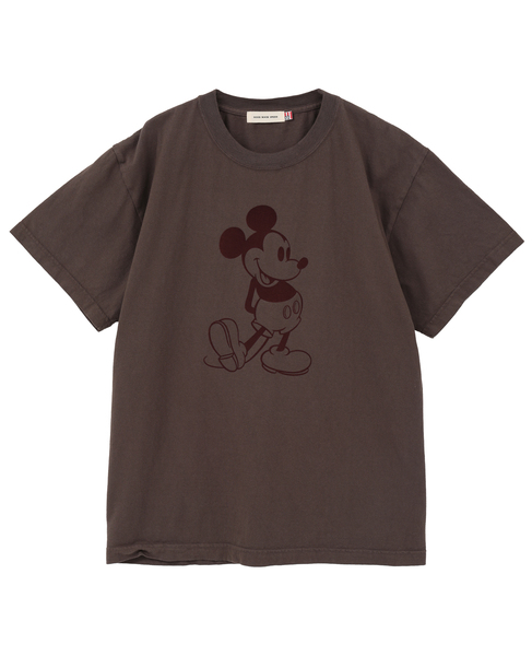 【GOOD ROCK SPEED/グッドロックスピード】ミッキーTシャツ 詳細画像 ブラウン 1