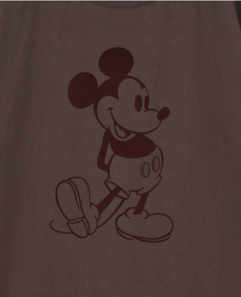 【GOOD ROCK SPEED/グッドロックスピード】ミッキーTシャツ 詳細画像 ブラウン 6