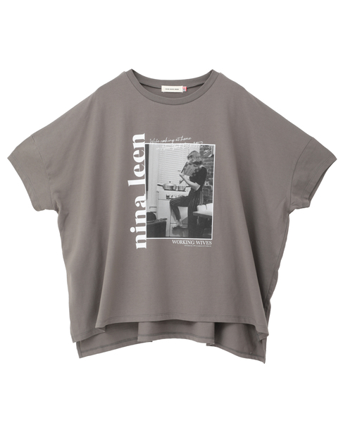 【GOOD ROCK SPEED/グッドロックスピード】プリントTシャツ 詳細画像 チャコールグレー 1