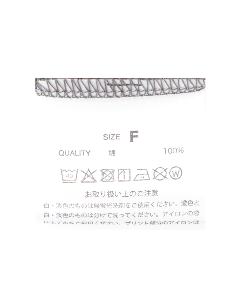 【GOOD ROCK SPEED/グッドロックスピード】プリントTシャツ 詳細画像 チャコールグレー 6