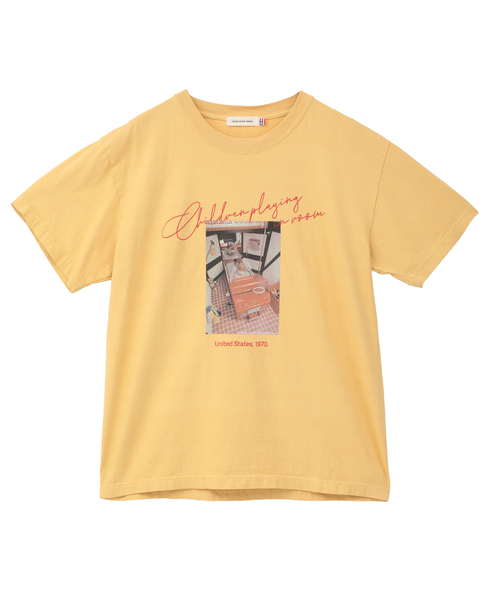 【GOOD ROCK SPEED/グッドロックスピード】プリントTシャツ 詳細画像 ブラウン 1