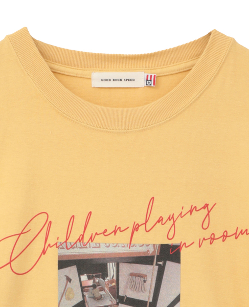 【GOOD ROCK SPEED/グッドロックスピード】プリントTシャツ 詳細画像 ブラウン 3