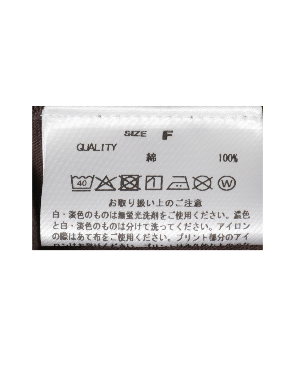 【GOOD ROCK SPEED/グッドロックスピード】ロゴTシャツ（26BTL001W） 詳細画像 ブラウン 6