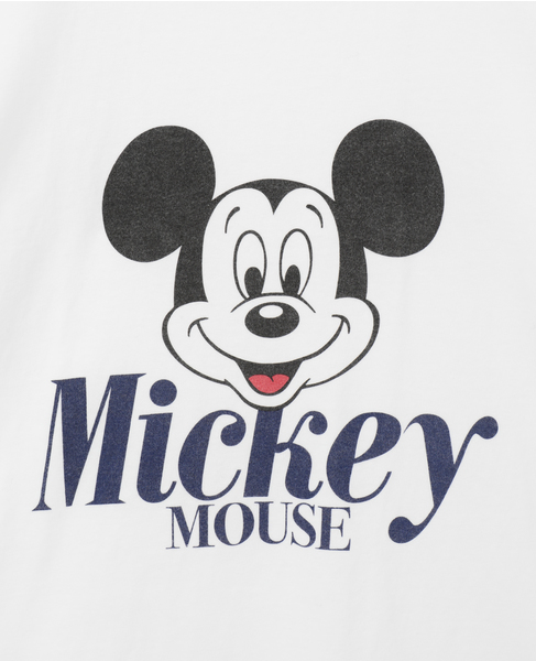 【GOOD ROCK SPEED/グッドロックスピード】ミッキーTシャツ（26FDS003W） 詳細画像 ホワイト 6