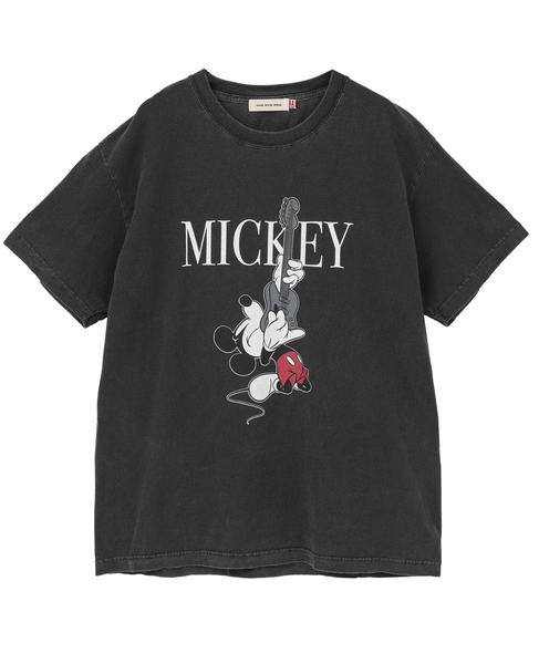 【GOOD ROCK SPEED/グッドロックスピード】ミッキーTシャツ（26FDS005W） 詳細画像 チャコールグレー 1