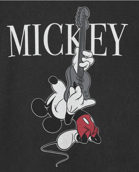 【GOOD ROCK SPEED/グッドロックスピード】ミッキーTシャツ（26FDS005W） 詳細画像 チャコールグレー 6