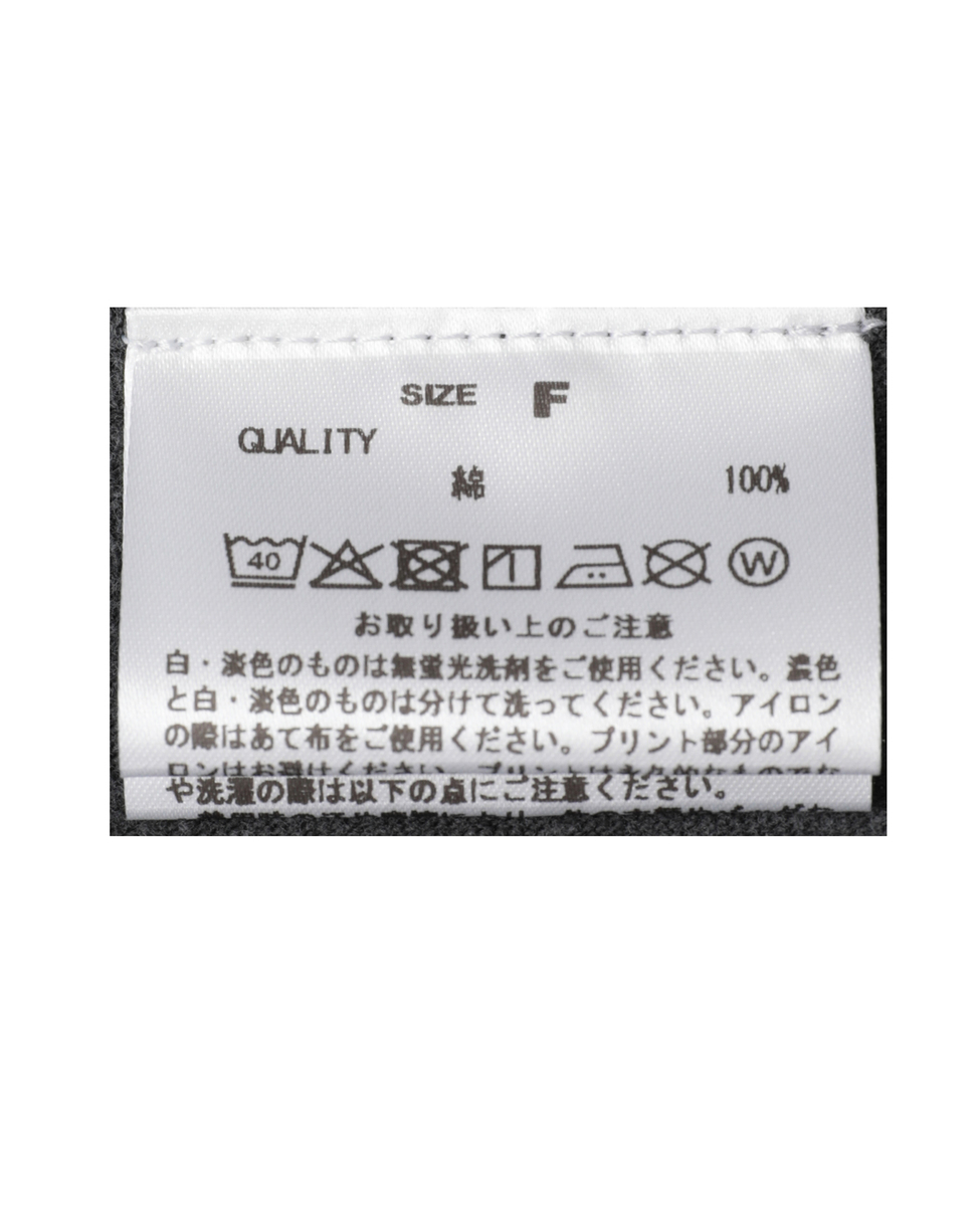 【GOOD ROCK SPEED/グッドロックスピード】ミッキーTシャツ（26FDS005W） 詳細画像 チャコールグレー 6