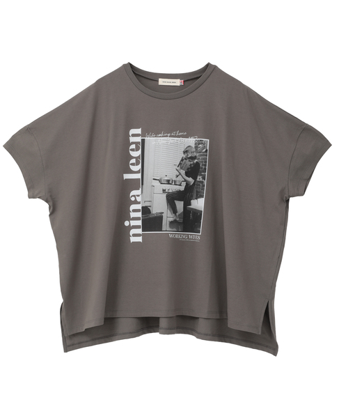 【GOOD ROCK SPEED/グッドロックスピード】フォトTシャツ 詳細画像 チャコールグレー 1