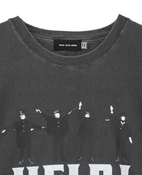 【GOOD ROCK SPEED/グッドロックスピード】The Beatles Tシャツ 詳細画像 チャコールグレー 3