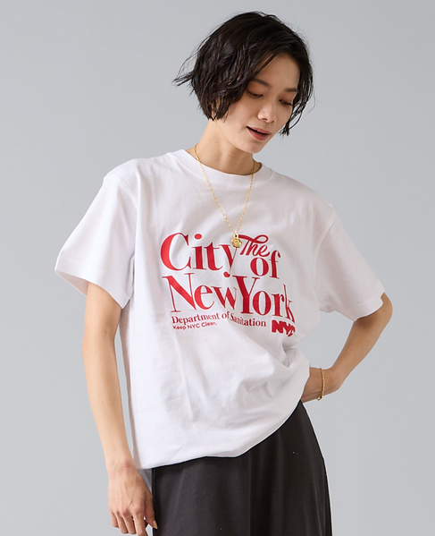 《別注》【GOOD ROCK SPEED/グッドロックスピード】Tシャツ（City of New York） 詳細画像 ホワイト 2