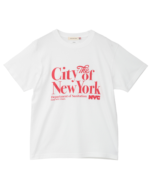 《別注》【GOOD ROCK SPEED/グッドロックスピード】Tシャツ（City of New York） 詳細画像 ホワイト 4