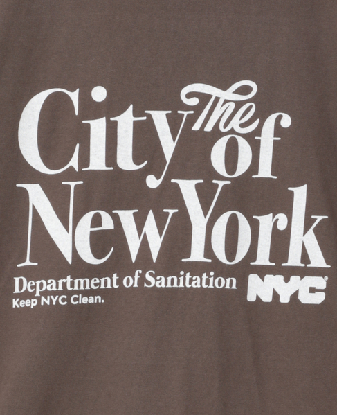 《別注》【GOOD ROCK SPEED/グッドロックスピード】Tシャツ（City of New York） 詳細画像 ブラウン 10