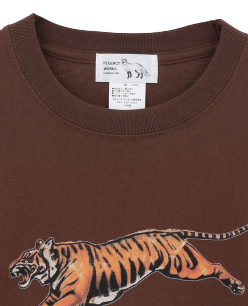 【Regency Works/リージェンシーワークス】Tシャツ（500101A-6） 詳細画像 ブラウン 3