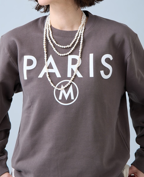 《別注》【Regency Works/リージェンシーワークス】PARISスウェット（504401C-1） 詳細画像 チャコールグレー 2