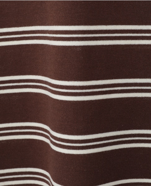 《コラボ》Emily in Paris　ボーダーカットソー 詳細画像 ブラウン×ブラック 17