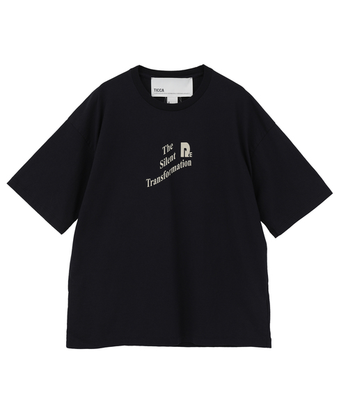 《別注》【TICCA/ティッカ】ロゴTシャツ 詳細画像 ネイビー 1