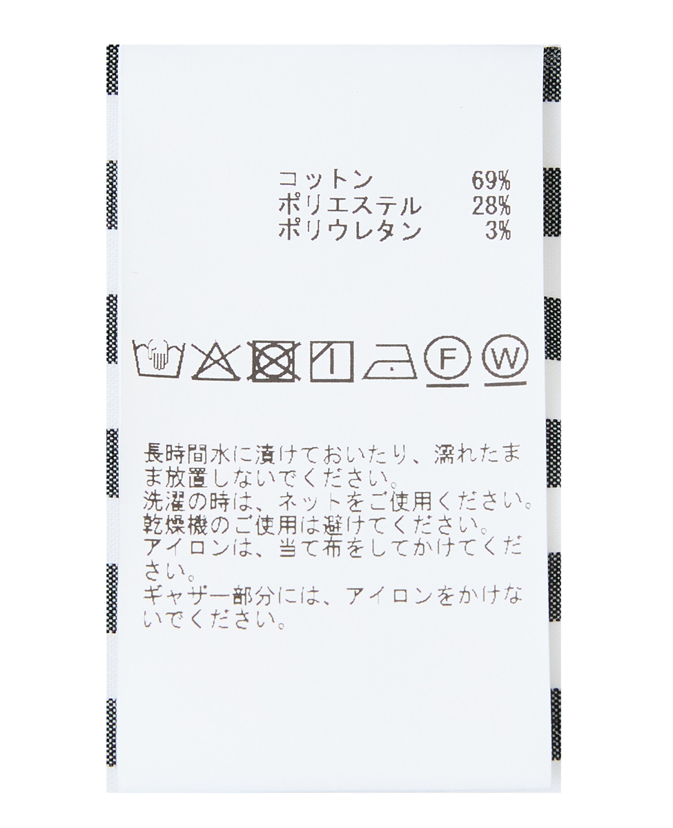 バンドカラーシャツノースリーブワンピース 詳細画像 ネイビー 15