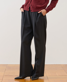 ストレートタックパンツ（セットアップ可）