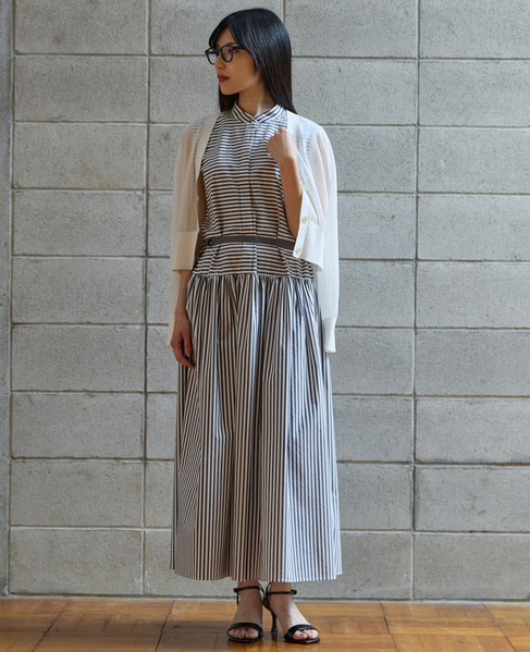 リネンMIX Vネックカーディガン 詳細画像 ホワイト 2