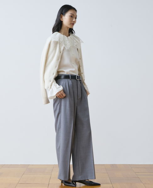 アソートボタンカーディガン 詳細画像 シロ 3
