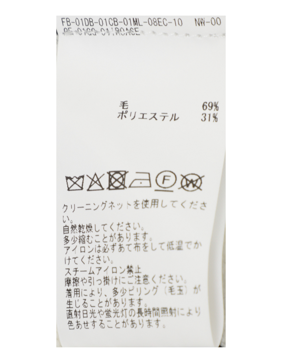クルーネッククロップドプルオーバー 詳細画像 オフｘクロ 31