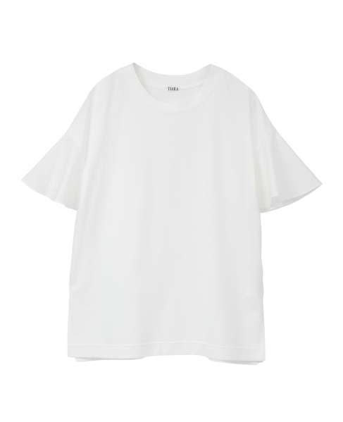 フレアスリーブTシャツ 詳細画像 ホワイト 2