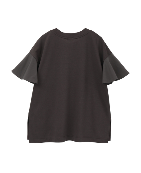 フレアスリーブTシャツ 詳細画像 チャコールグレー 6