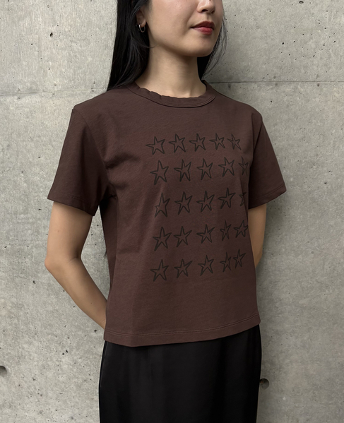 SHOGO SEKINEスターTシャツ 詳細画像 ブラウン 2