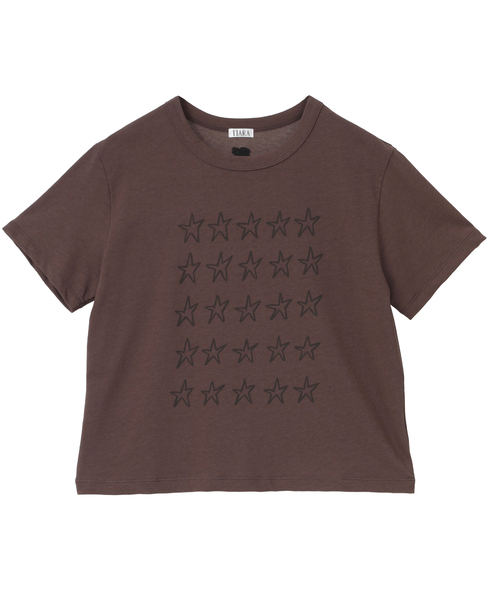 SHOGO SEKINEスターTシャツ 詳細画像 ブラウン 5