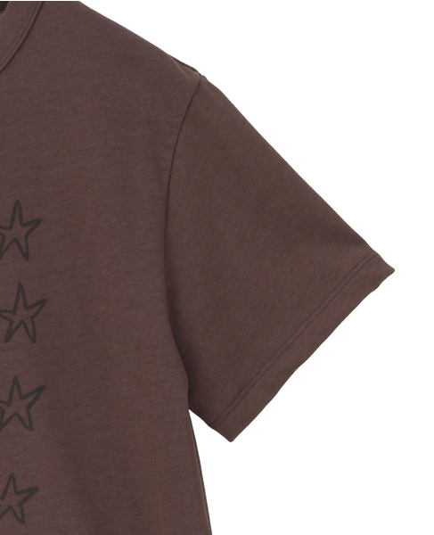 SHOGO SEKINEスターTシャツ 詳細画像 ブラウン 8