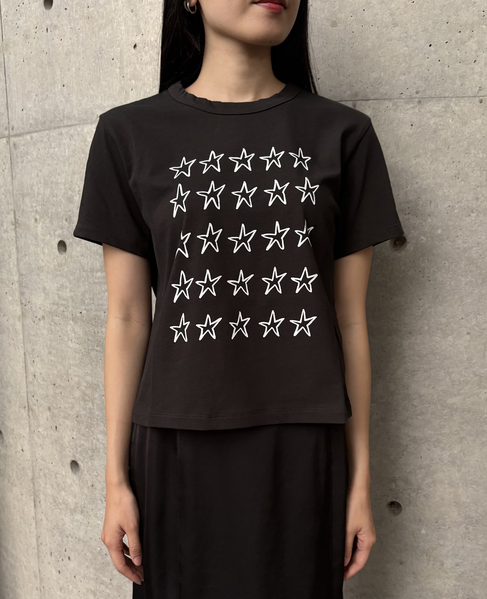 SHOGO SEKINEスターTシャツ 詳細画像 チャコール 1