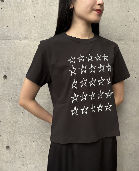 SHOGO SEKINEスターTシャツ 詳細画像 チャコール 2