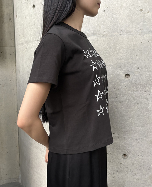 SHOGO SEKINEスターTシャツ 詳細画像 チャコール 4