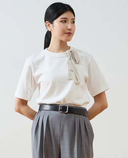 リボンタイTシャツ