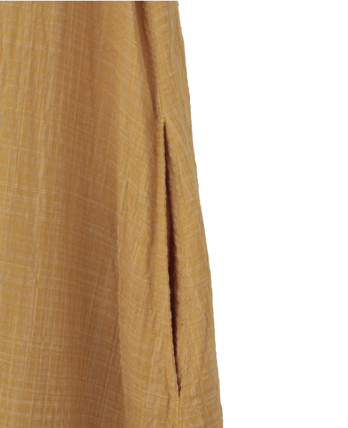 【TORRAZZO DONNA/トラッツォドンナ】India Textured Summer Dress 詳細画像 マスタード 8