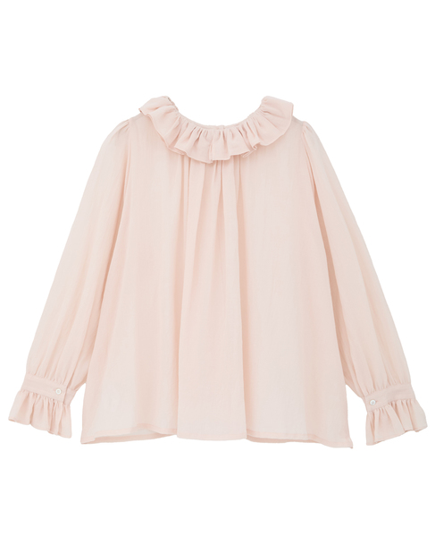 【Bilitis dix-sept ans/ビリティス・ディセッタン】Parisienne Blouse 詳細画像 ピンク 2