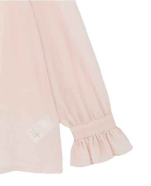 【Bilitis dix-sept ans/ビリティス・ディセッタン】Parisienne Blouse 詳細画像 ピンク 4