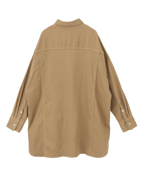 【HEALTHY DENIM/ヘルシーデニム】デニムシャツ（Almond） 詳細画像 キャメル 2