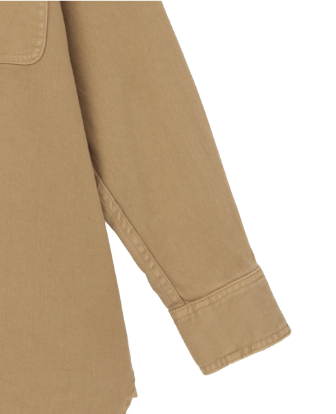 【HEALTHY DENIM/ヘルシーデニム】デニムシャツ（Almond） 詳細画像 キャメル 4