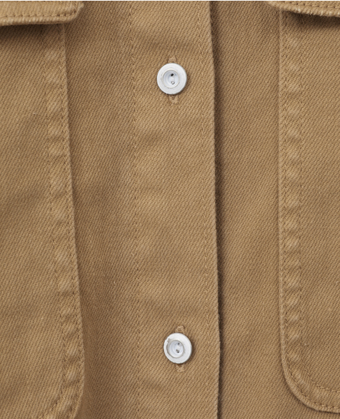 【HEALTHY DENIM/ヘルシーデニム】デニムシャツ（Almond） 詳細画像 キャメル 7