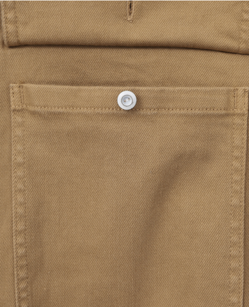 【HEALTHY DENIM/ヘルシーデニム】デニムシャツ（Almond） 詳細画像 キャメル 8
