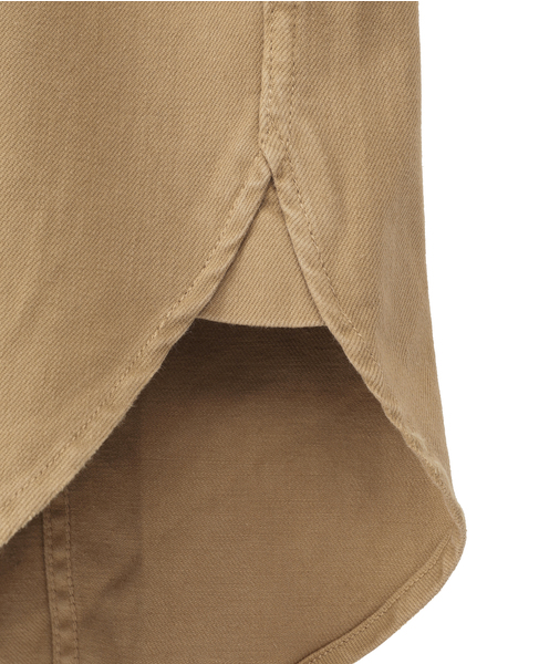 【HEALTHY DENIM/ヘルシーデニム】デニムシャツ（Almond） 詳細画像 キャメル 9