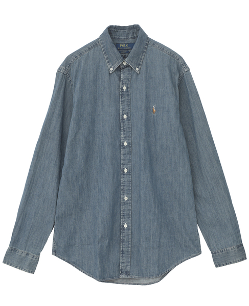 【POLO Ralph Lauren/ポロラルフローレン】デニムシャツ（5039） 詳細画像 ブルー 1