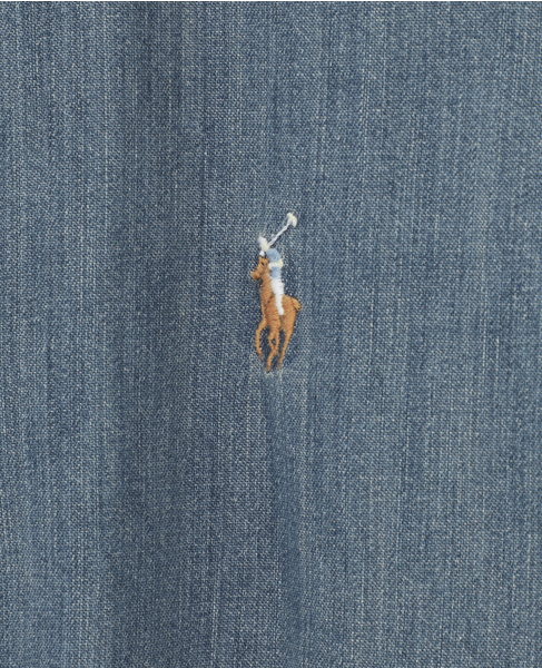 【POLO Ralph Lauren/ポロラルフローレン】デニムシャツ（5039） 詳細画像 ブルー 7