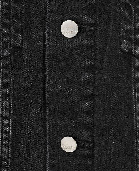 【HEALTHY DENIM/ヘルシーデニム】デニムジャケット（Latte） 詳細画像 ブラック 8
